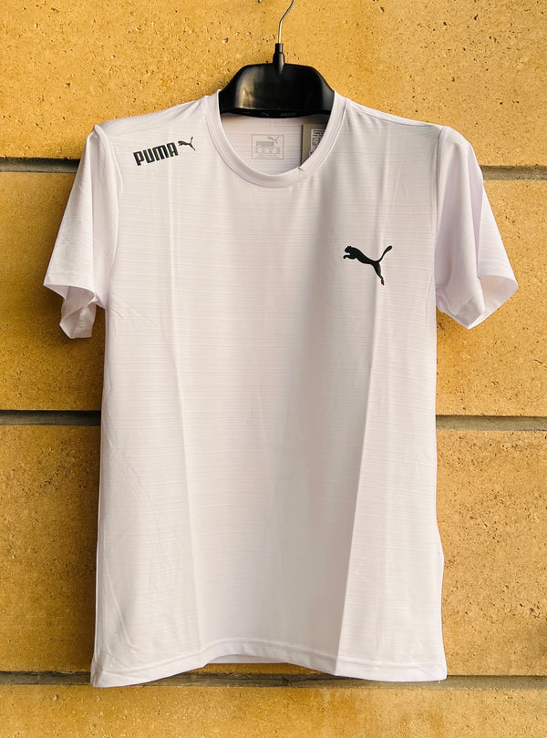 Stylish White Dri Fit Men's T shirts