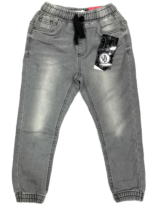 Stylish Gray Denim Jogger For Kids
