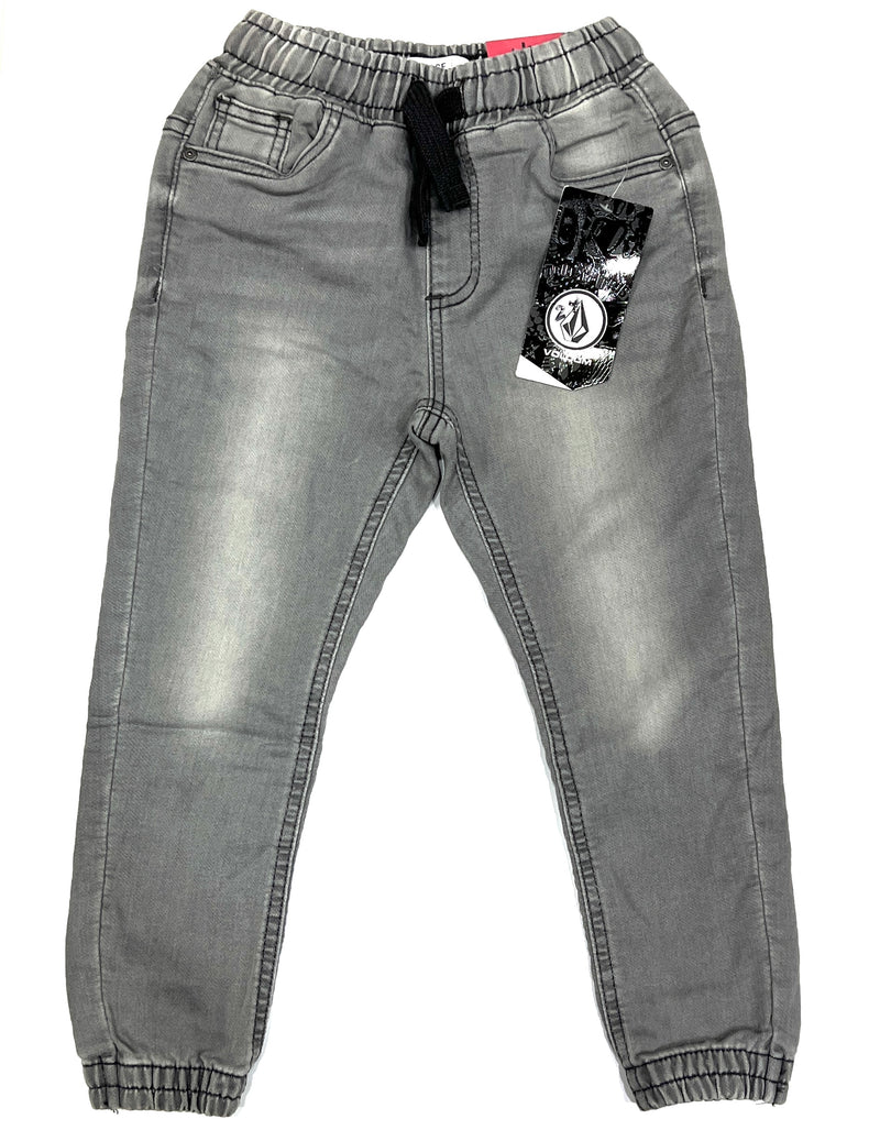 Stylish Gray Denim Jogger For Kids