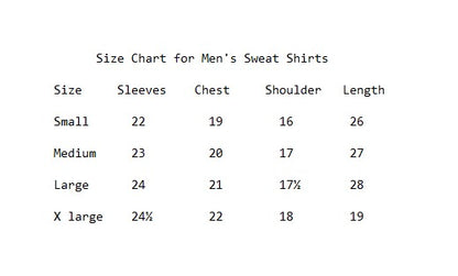 Black Classy Men's Sweat Shirts