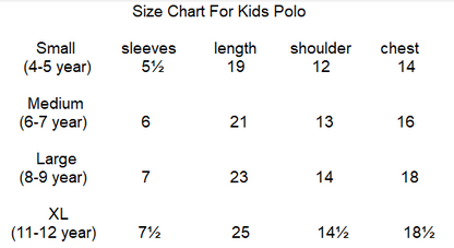 Little Legends Navy Blue Polo