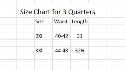 Free Size Black Stylish 3 Quarter