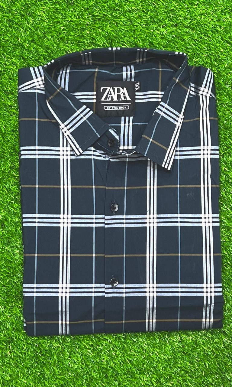 Trendy bold check shirt