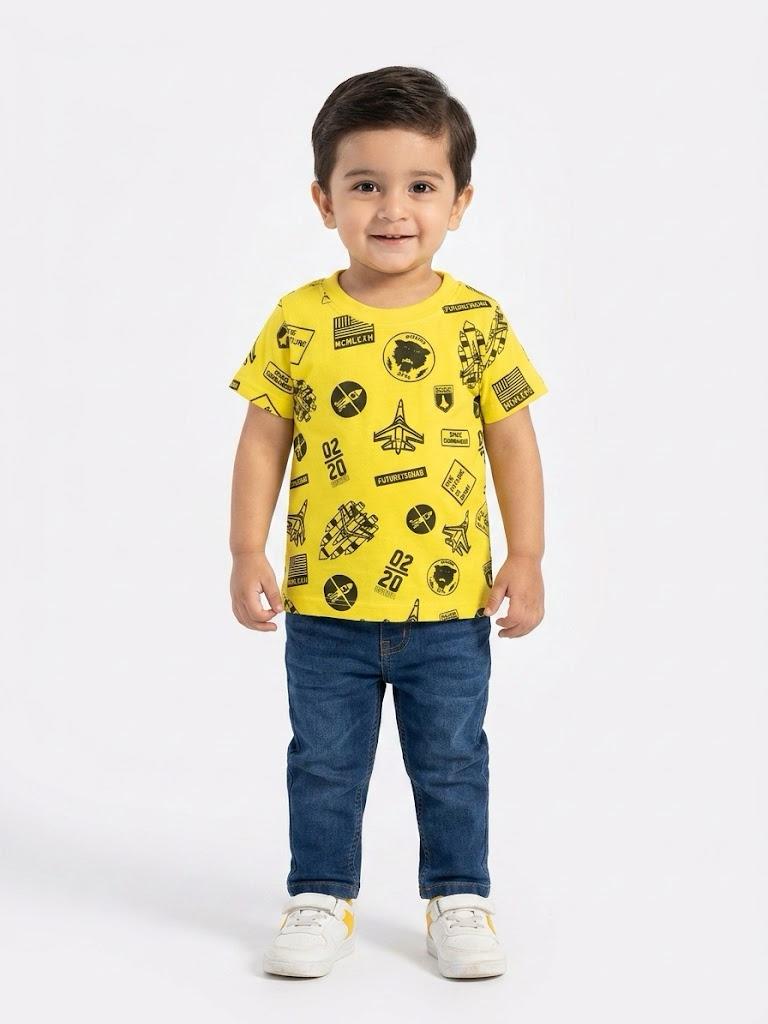 Toddlers Round Neck Tees Collection