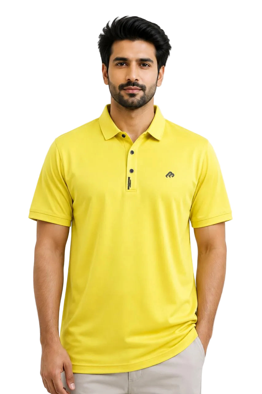 Men's Breathable Imported Performance Polo Shirt