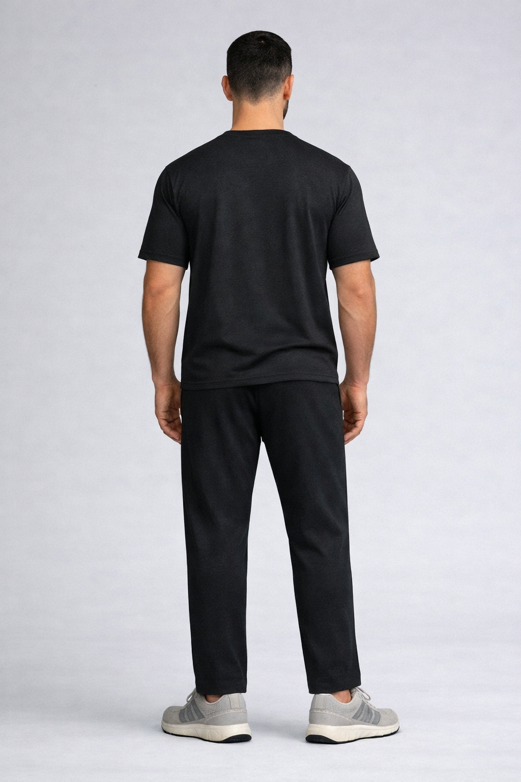 Men’s Performance Essential Track Suit Set (Black)