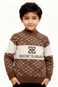 Al Noor Boys’ Cozy Woolen Winter Sweater