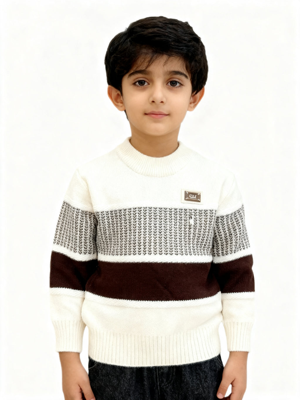 Boys’ Classic Woolen Jumper – Al Noor