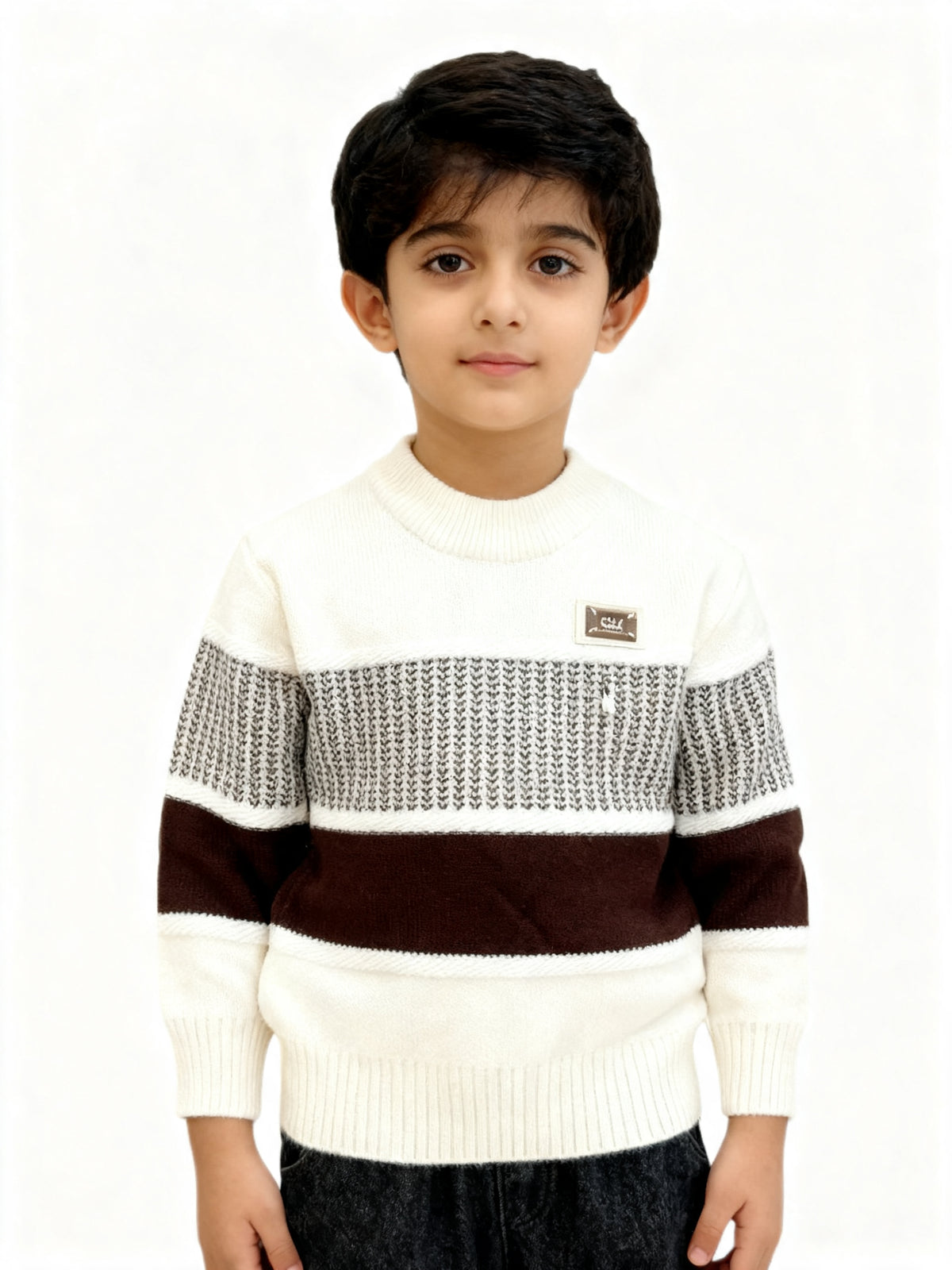 Boys’ Classic Woolen Jumper – Al Noor