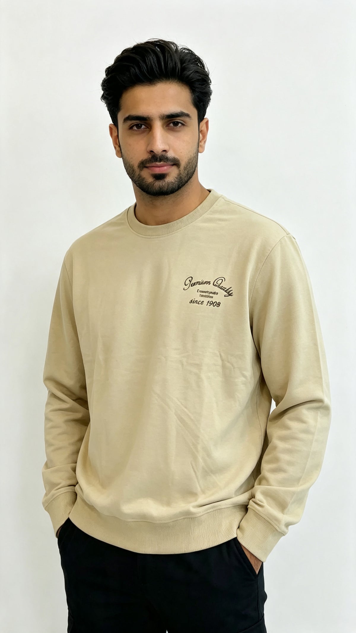 Al Noor Men’s Premium Soft & Cozy Winter Sweatshirt