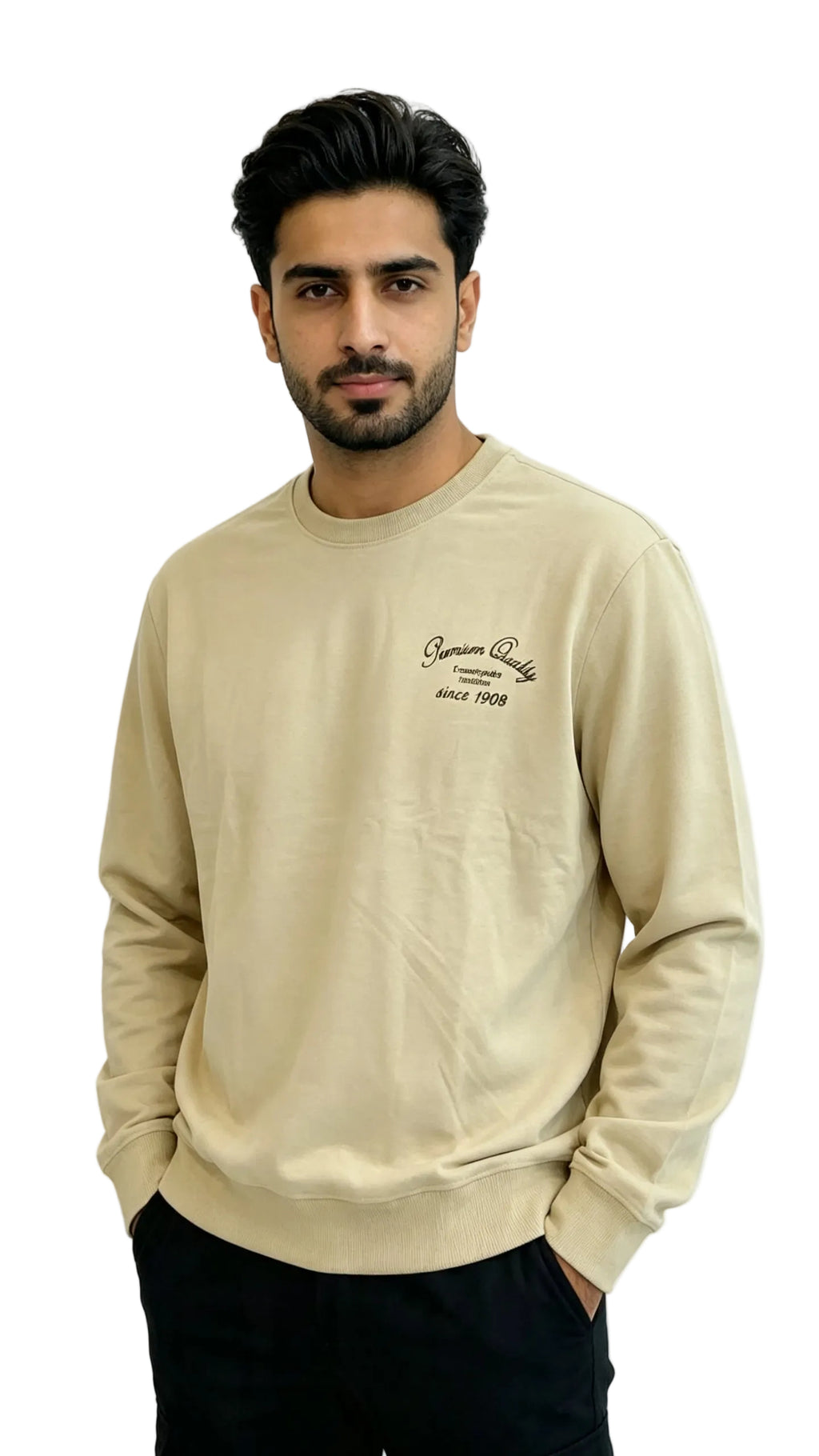 Al Noor Men’s Premium Soft & Cozy Winter Sweatshirt