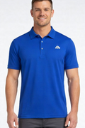 Mens Imported Royal Blue China Polo