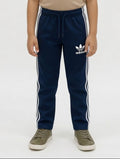 Premium Boys' Navy Blue Jersey Striped Trouser