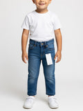 Trendy Mid Blue Jeans For Kids
