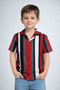 Signature Stripe Collared Shirt for Kids
