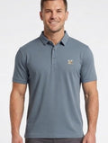 Men's Premium Light Blue Polo Shirt in Imported China Fabric